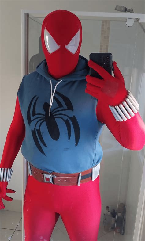 scarlet spider cosplay|scarlet spider cosplay for sale.